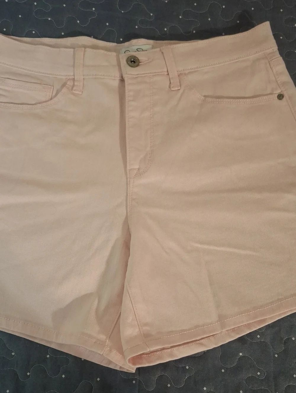 Jessica Simpson Light Blush High-Rise Denim Shorts size 6